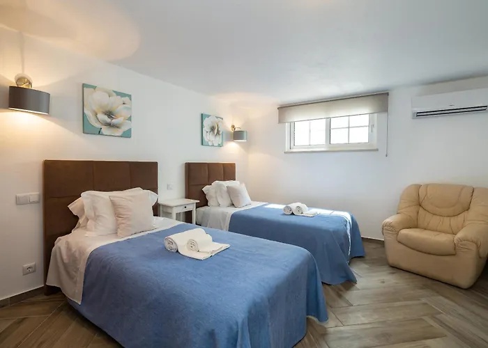 Heated Pool 6 Bedroom Private In Center Of Olhos De Agua Villa *