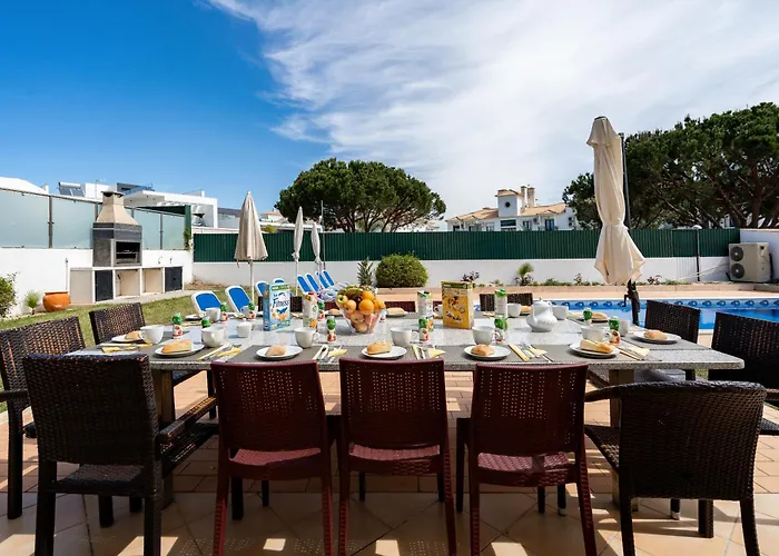 Heated Pool 6 Bedroom Private In Center Of Olhos De Agua Villa *